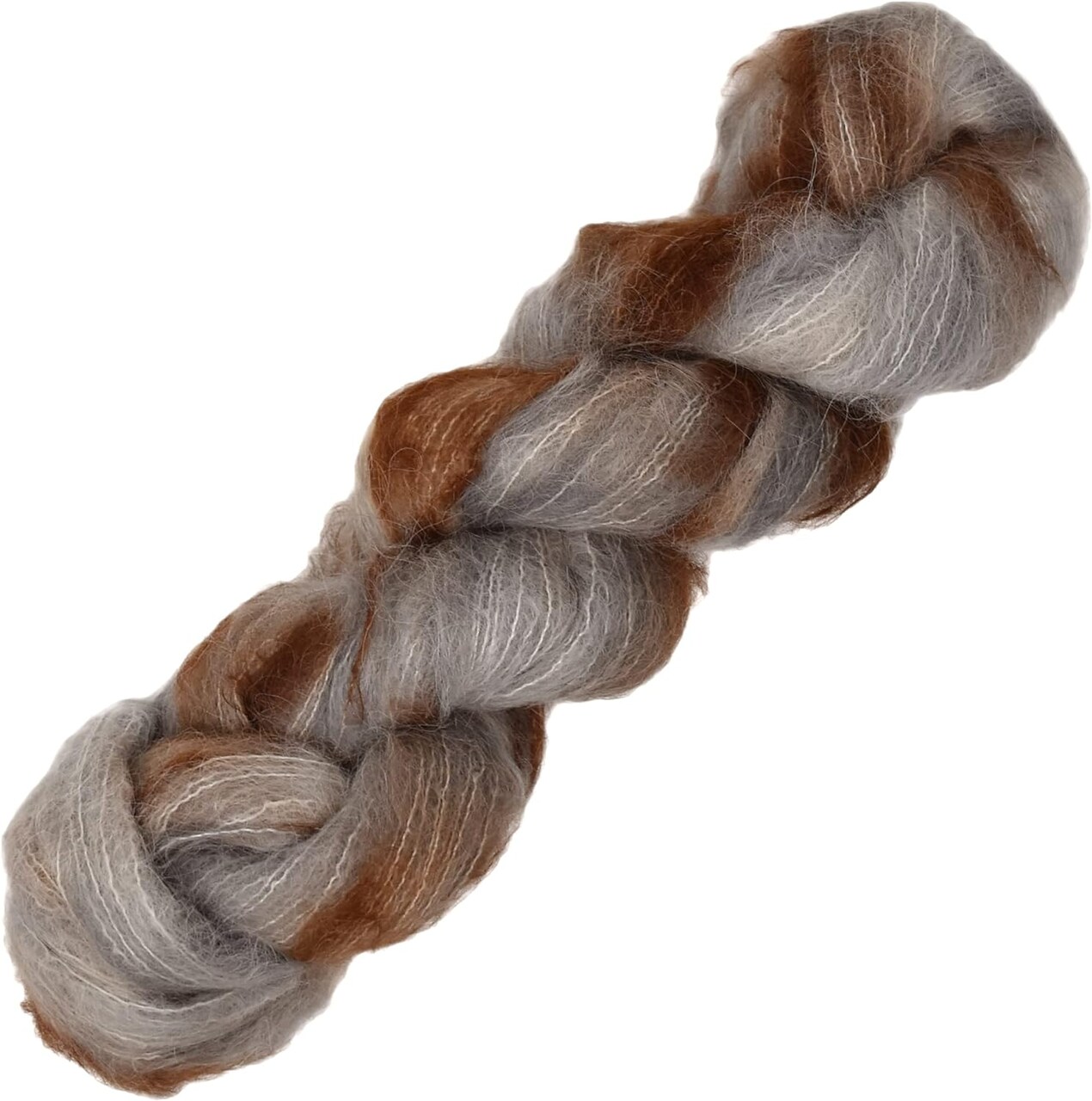 Suri Sensation Brushed Suri Alpaca: Super-Soft Lace Weight Yarn for Knit and Crochet, Non-Itchy, Pacific Northwest Hand Dyed.